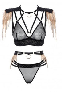 Golden Power Bra & Thong set