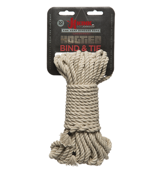 KINK - Natural Hemp 50ft rope