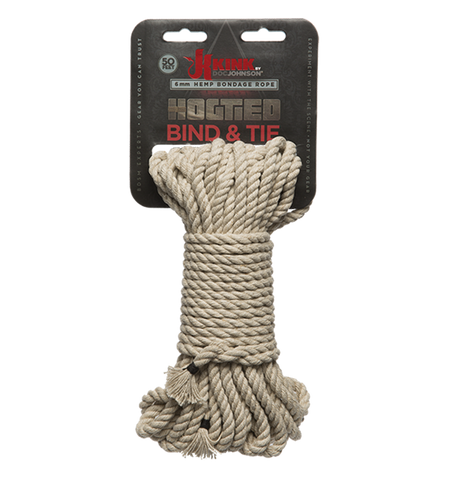 KINK - Natural Hemp 50ft rope