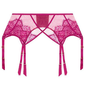 Maestra Magenta Suspender Belt - Last Chance To Buy! (L/UK14)