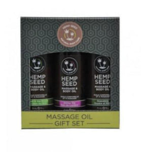 Hemp Seed Massage Oil set of 3