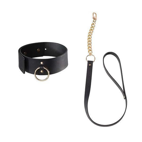 Bijoux Fiona Collar and Lead Black (Vegan)