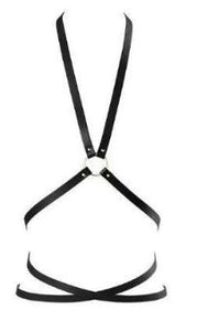 Bijoux Multi Way Harness (Black/Tan) / Vegan