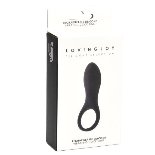 Rechargeable Silicone Vibrating Cock Ring