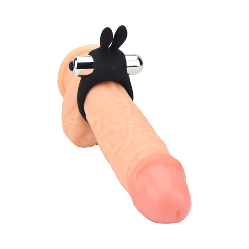 Silicone Rabbit Vibrating Cock Ring by JoyRings