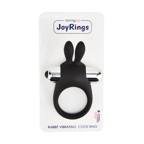 Silicone Rabbit Vibrating Cock Ring by JoyRings