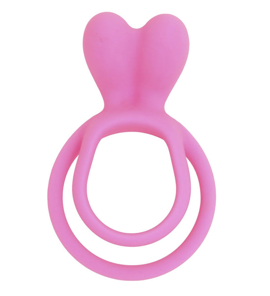 Silicone Double Rabbit Cock Ring by The JoyRings