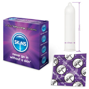 Skins Extra Large Condoms - She Said Boutique