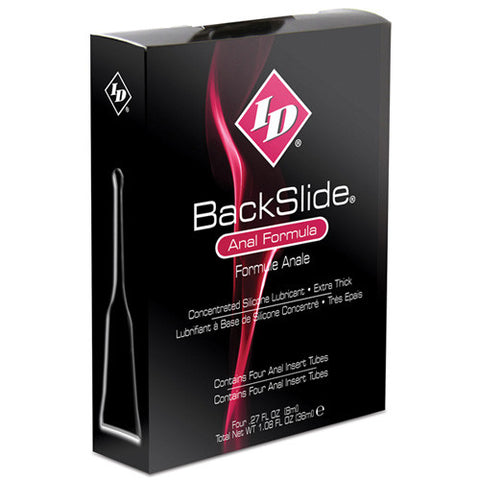 ID Backslide Anal Insert Tube 4 Pack - She Said Boutique