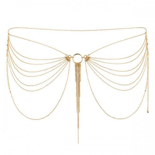 BIJOUX INDISCRETS METALLIC GOLD CHAIN WAIST JEWELLERY - She Said Boutique - 2