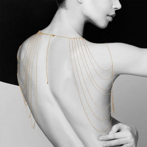 BIJOUX INDISCRETS MAGNIFIQUE CHAIN SHOULDERS & BACK JEWELLERY - She Said Boutique - 1