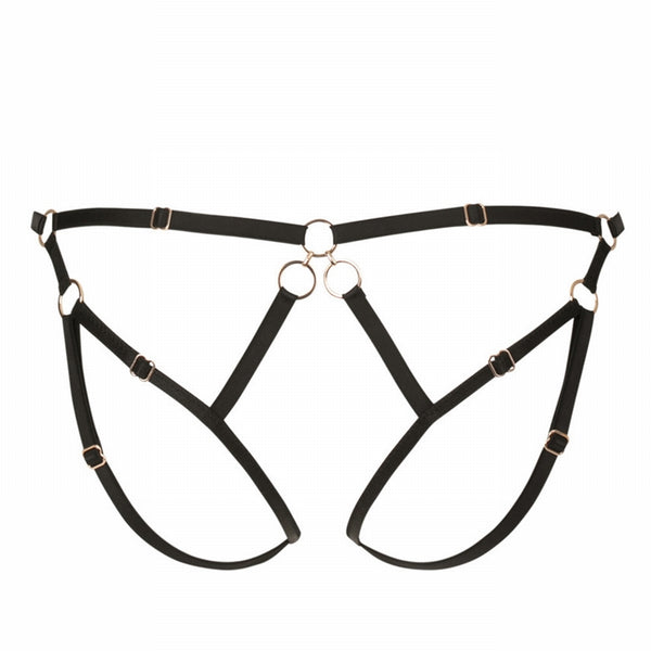Tabatha Black Bondage Ouvert Brief