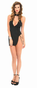 Marinette Asymmetric Mini Dress