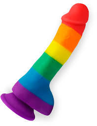 Pride 6" Rainbow Dildo
