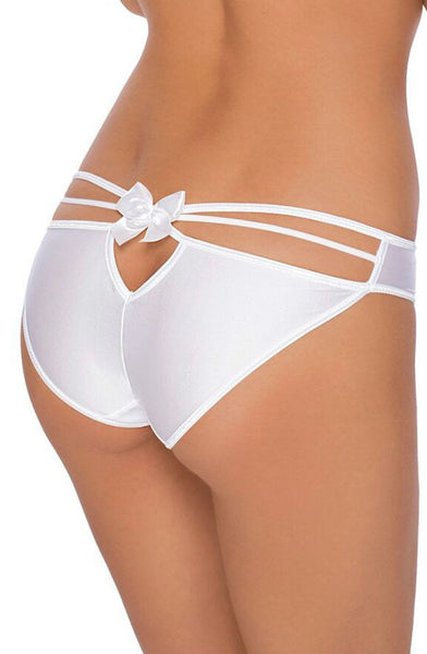 Rose Brief with Bow Detail