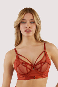 Eddie Rust Crossover Wrap Bra - Last Chance To Buy! (32H)