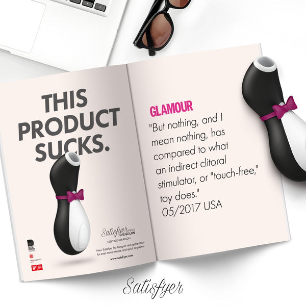 She Said Brighton Boutique presents the satisfyer pro 2 - orgasm like never before with this cute ass little sucking device !