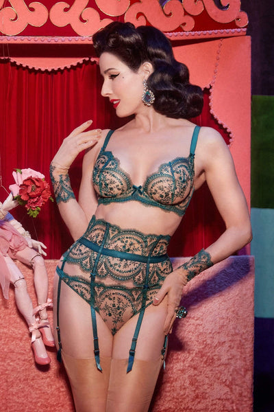 Severine Shady Spruce Sheer Brief - Last Chance To Buy! (S)