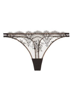 Severine Black Lace Thong by Dita Von Teese