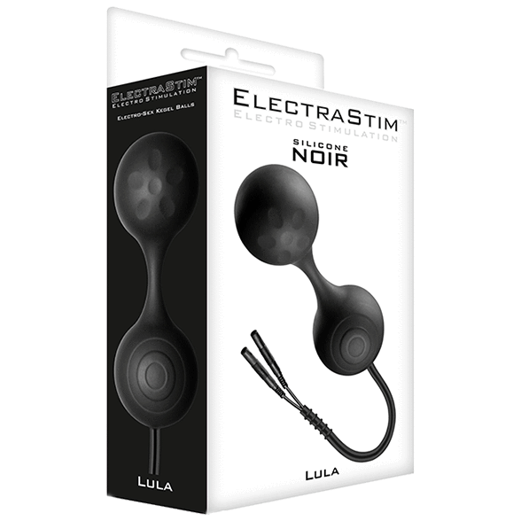 Electrastim Silicone Noir Lula Electro Jiggle Kegel Balls