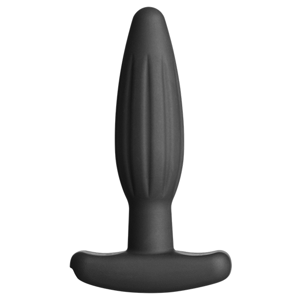Silicone Noir Rocker Butt Plug - Small by Electrastim