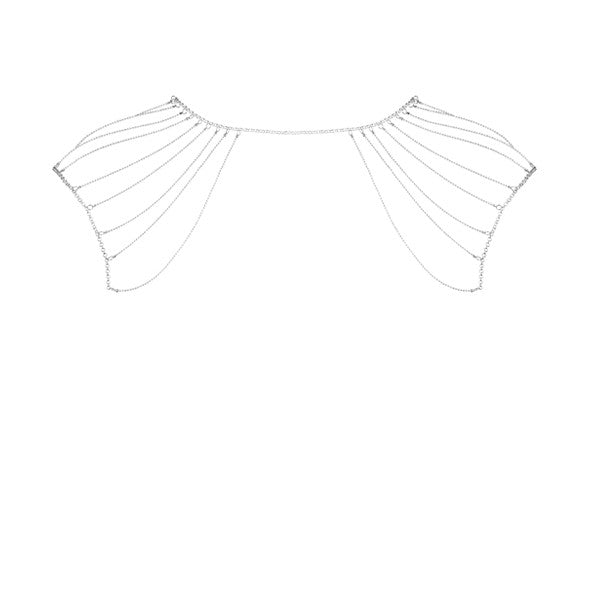 Bijoux Shoulder & Back Chain Silver