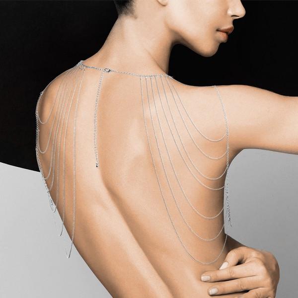 Bijoux Shoulder & Back Chain Silver