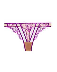 Femmoiselle Shocking Violet Lace Thong