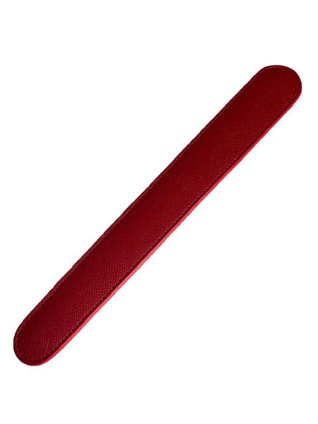 Leather Lux Red Slim Paddle