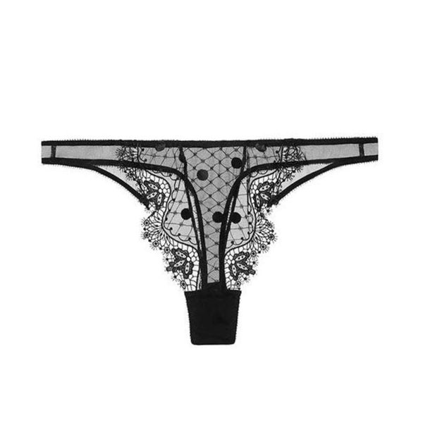 Vedette Black Lace Brief  - Last Chance To Buy!  (Brief UK16)